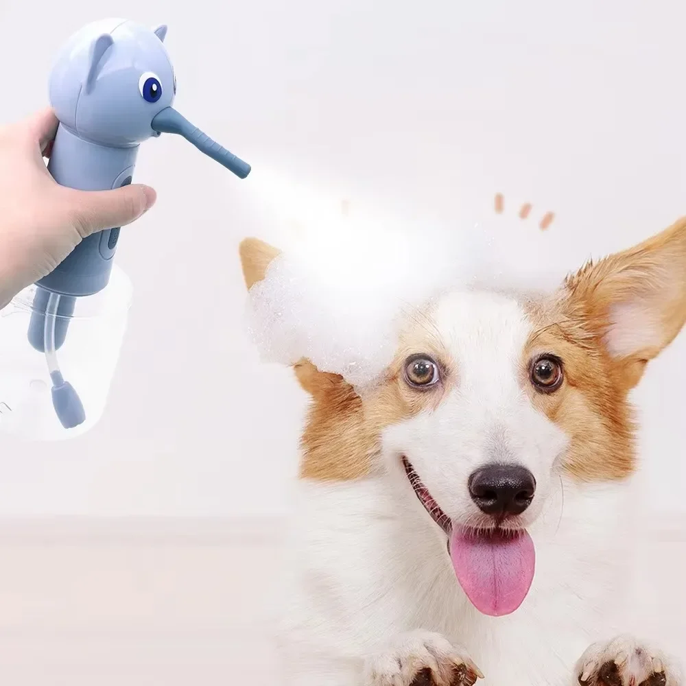 

Pet Cleaning and Beauty Products Plastic Shampoo Dispenser Pet Dog and Cat Massage Bath Foaming Machine for Pet Bathing