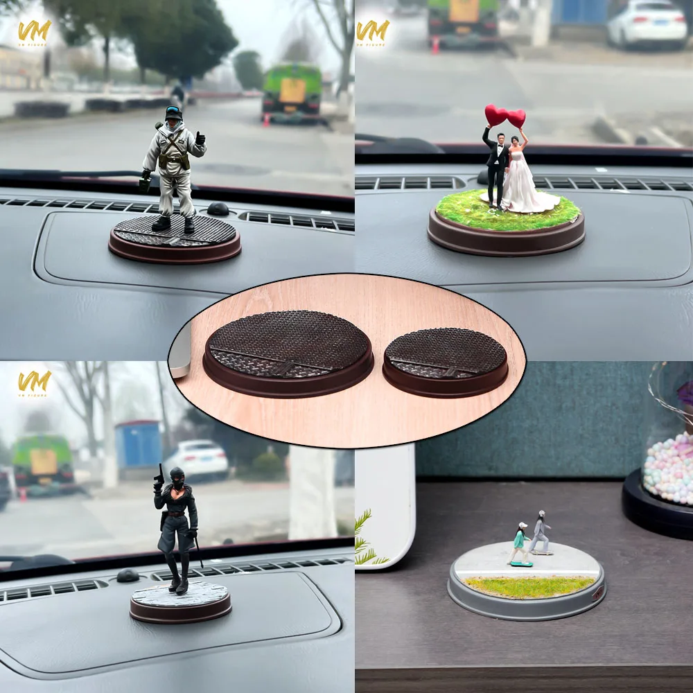

Multifunctional Platform Scene Model Round Diorama Base Fit 1:64 Resin Figure Display Car Park 1:6 1:12 Action Figure Doll View
