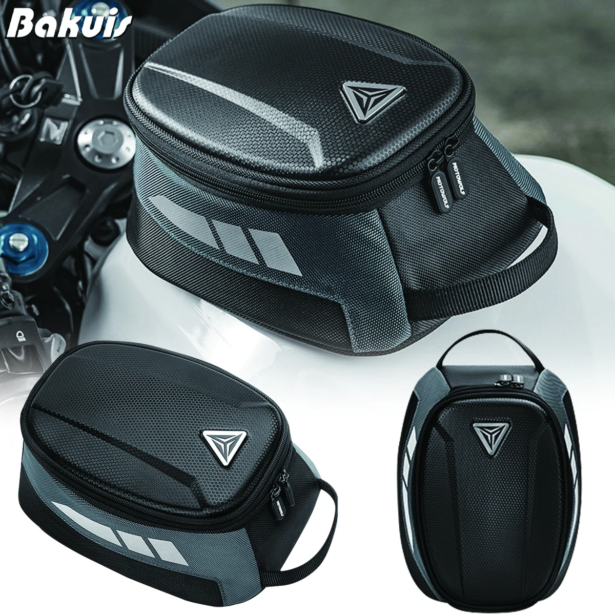 

Motorcycle Fuel Tank Bag Waterproof Universal Magnet bag Motorbike Dust Bag Motorcycle Rider Satchel Fanny Pack Equipment