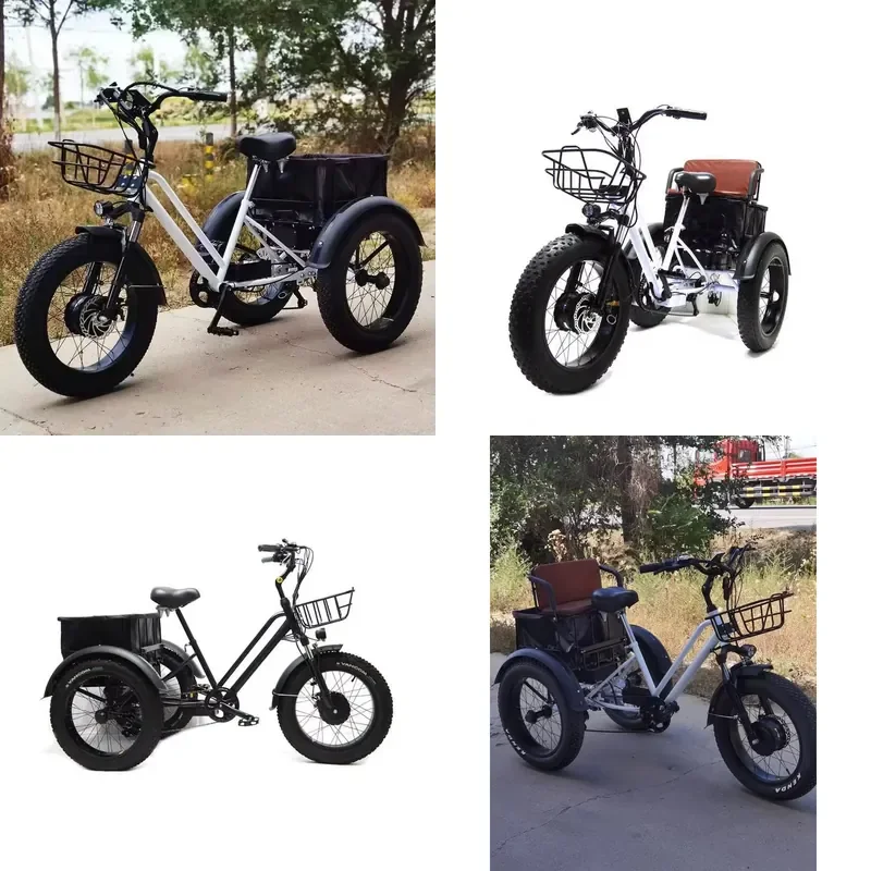 STROVAN Direct Sale From Factory New Design Multi-Mode 3 Wheel Electric Tricycle for Families