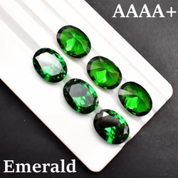 Pretty Emerald 8×10mm Oval Cut 6.50 Carat Gemstones Emerald VVS Gem Jewelry Diy