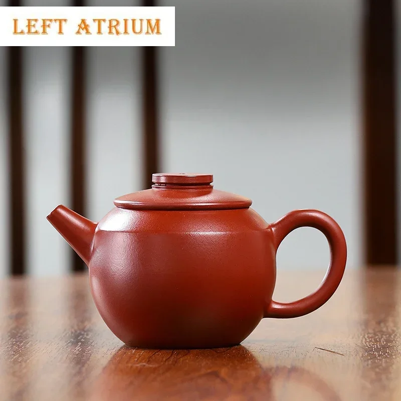 

190ML Boutique Yixing Purple Clay Teapots Artists Handmade Pot Raw Ore Dahongpao Mud Kettle Chinese Zisha Tea Set Collection