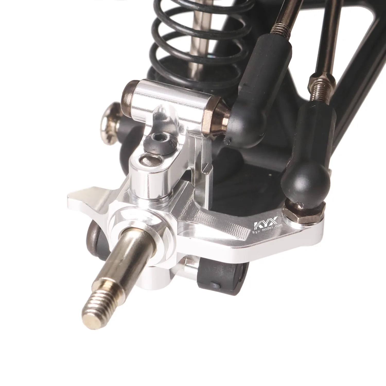 سيارة موديل KYX Tiangong Electric Yue 1/10 Hornet Hornet EVO 58742 إطار من سبائك الألومنيوم مقعد C