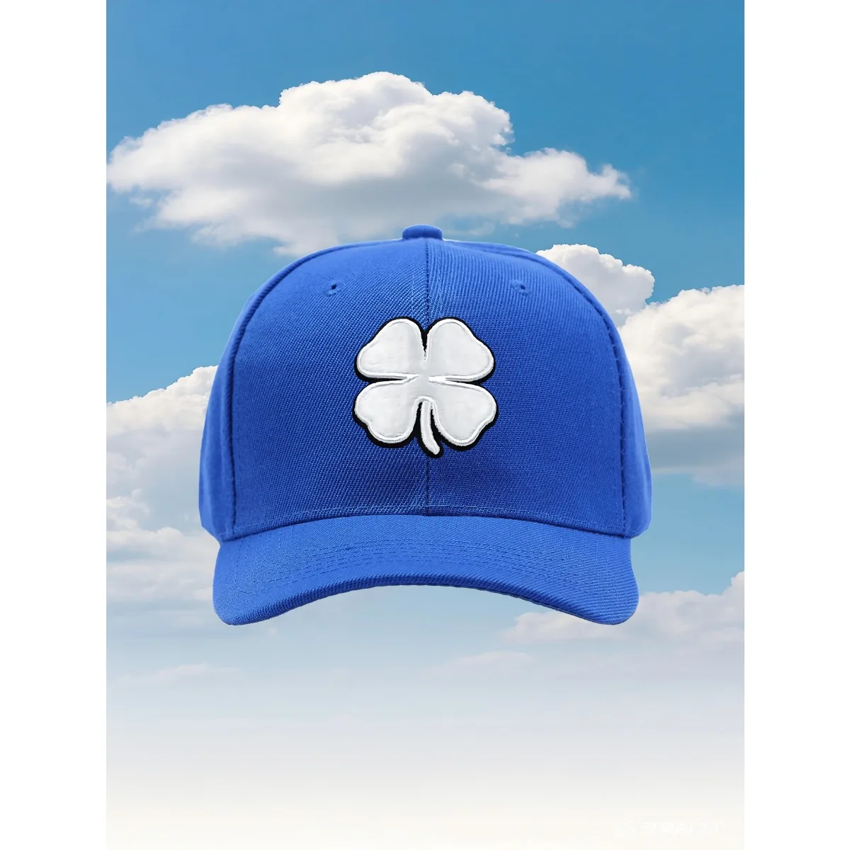 Silver cloverleaf 2025 new model Trucker Hat with an Adjustable Fit And a Fun Printed Design Ideal for Outor Activities Travel