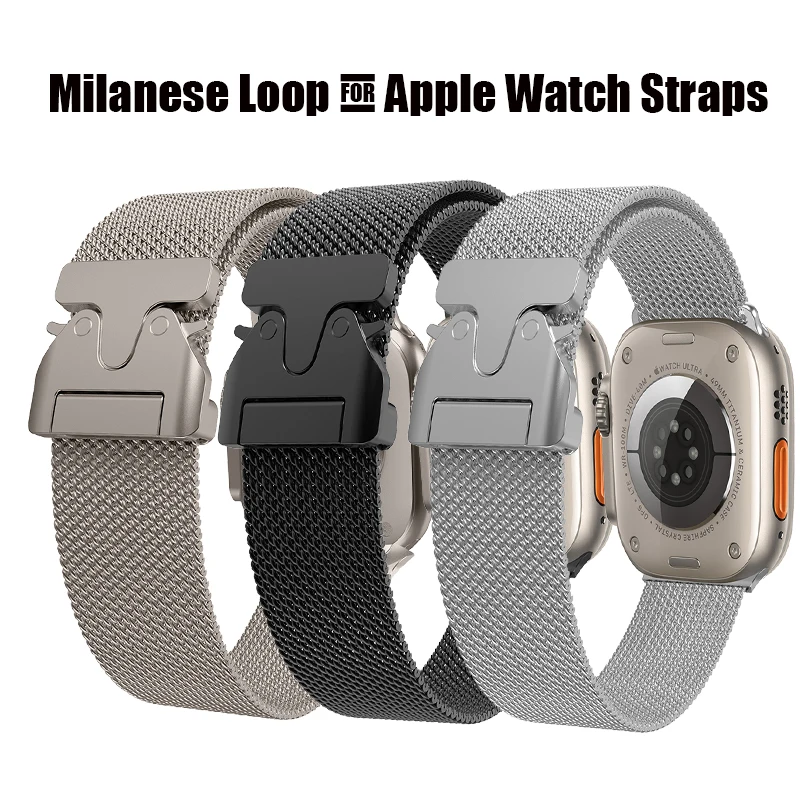 

For apple Watch Straps 46mm 42mm 45mm 44mm 40mm official-website Magnetic Loop Bracelet iwatch Series 10 9 8 SE Ultra2 Band 49mm