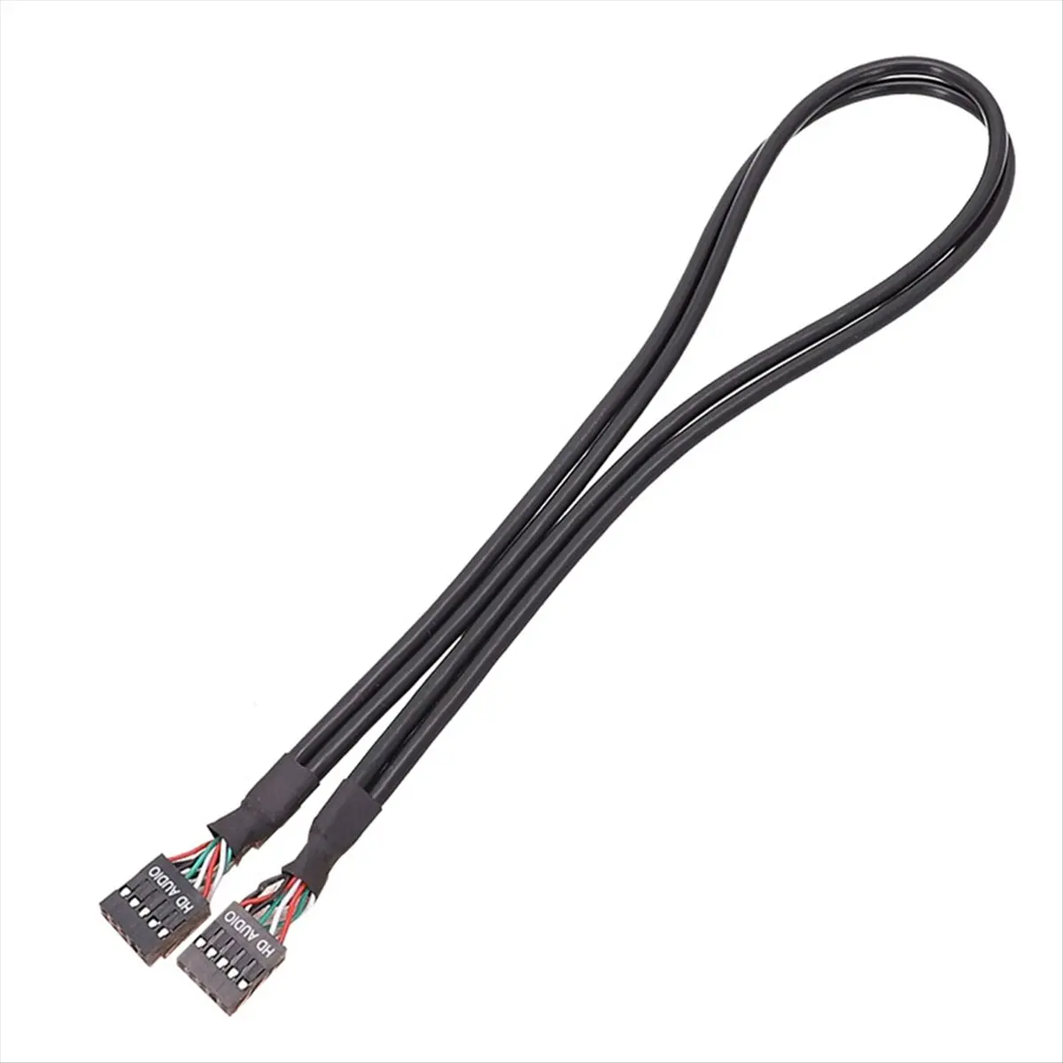 HAPPYDAY~ USB 9Pin Female to Female Adapter Cable USB2.0 9Pins Connection Cord Isolated Cord Computer Motherboard HD AUDIO Cable