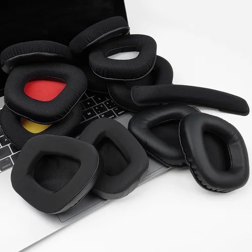 Imagen 2 del producto Reemplazo para Corsair Void RGB Elite USB PRO/SE, almohadillas envolventes para diadema, almohadillas para auriculares, orejeras de proteína