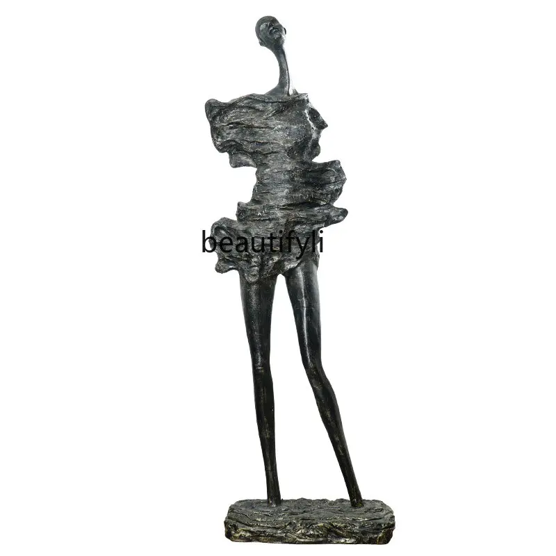 

European-Style Abstract Sculpture Decoration Hotel Living Room Floor Hallway Artwork Decoration