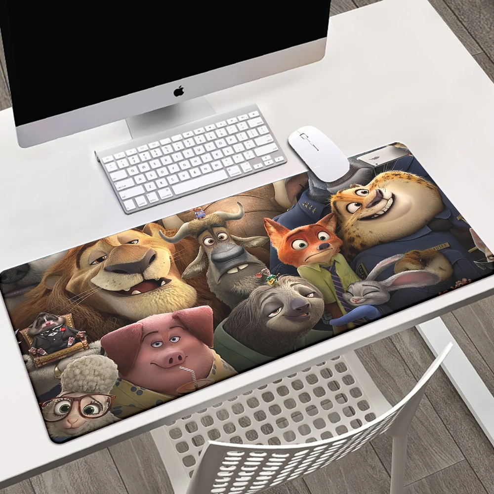 Zootopia print Mouse Pad Keyboard Gaming Accessories Mouse Mats Game Office Computer PC Gamer Laptop Desk Mat table mat