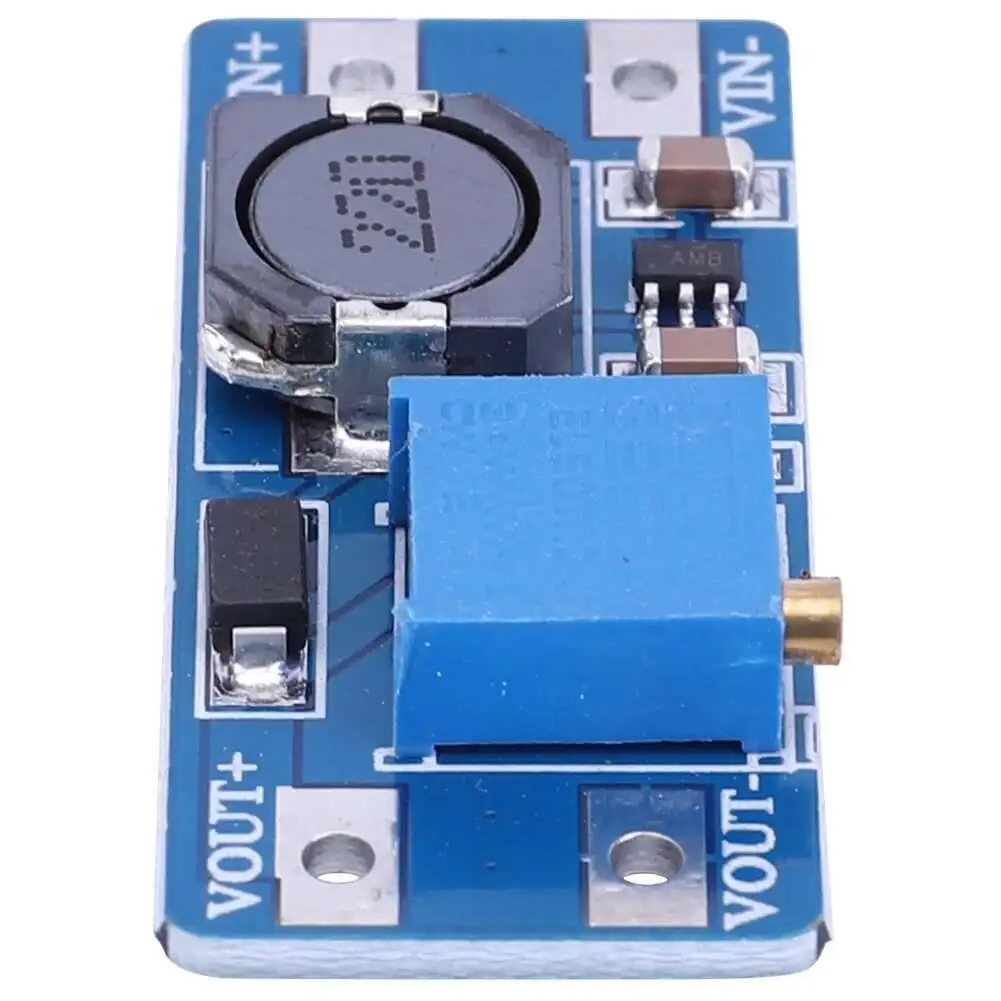 10PCS MT3608 DC-DC Step Up Converter Adjustable Booster Power Supply Module Voltage Regulator 2A Max 2V-24V To 5/9/12/28V