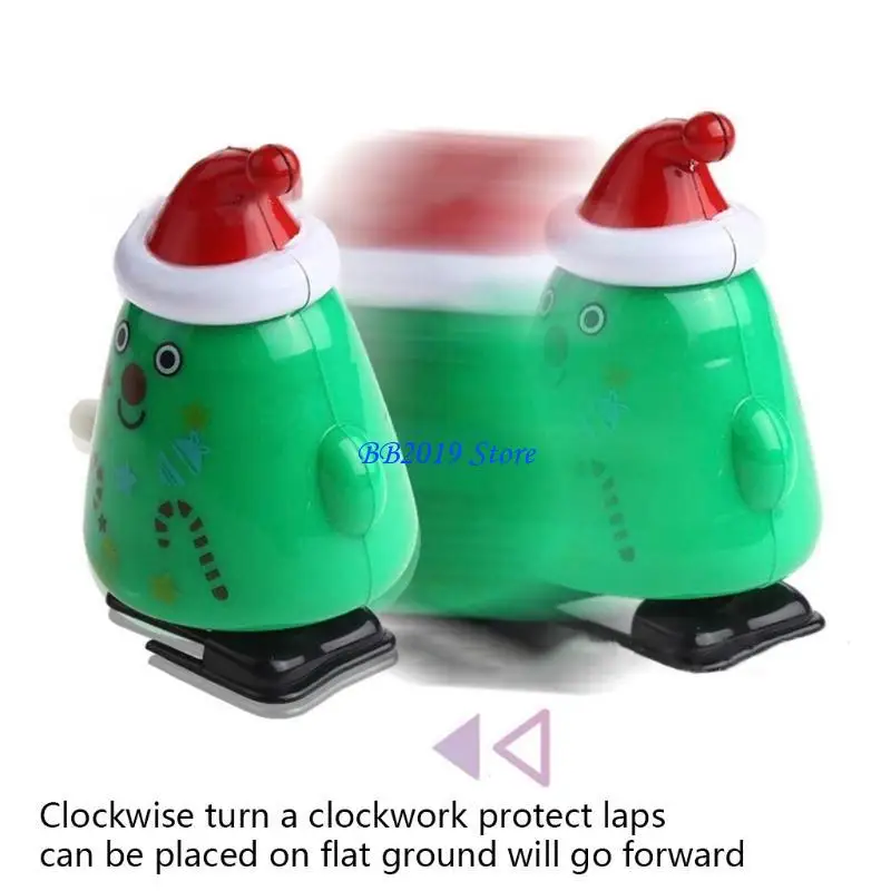 Q0KB 3 ’grappig windup speelgoed met lente aangedreven kerstmis voor voor baby baby gunst gif