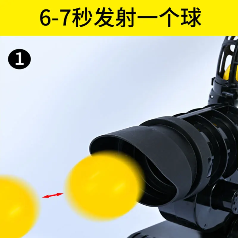 Single round plastic baseball serve machine Indoor and outdoor automatic launcher Baseball self-training launcher