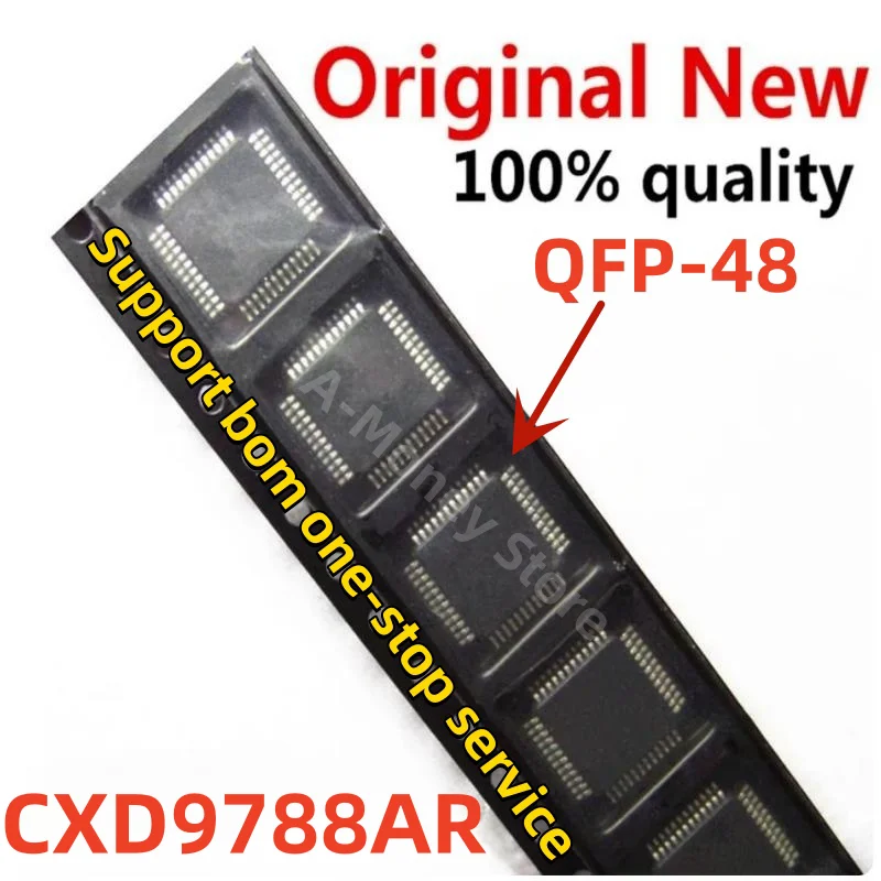 

(5 шт.) CXD9788 CXD9788AR QFP-48