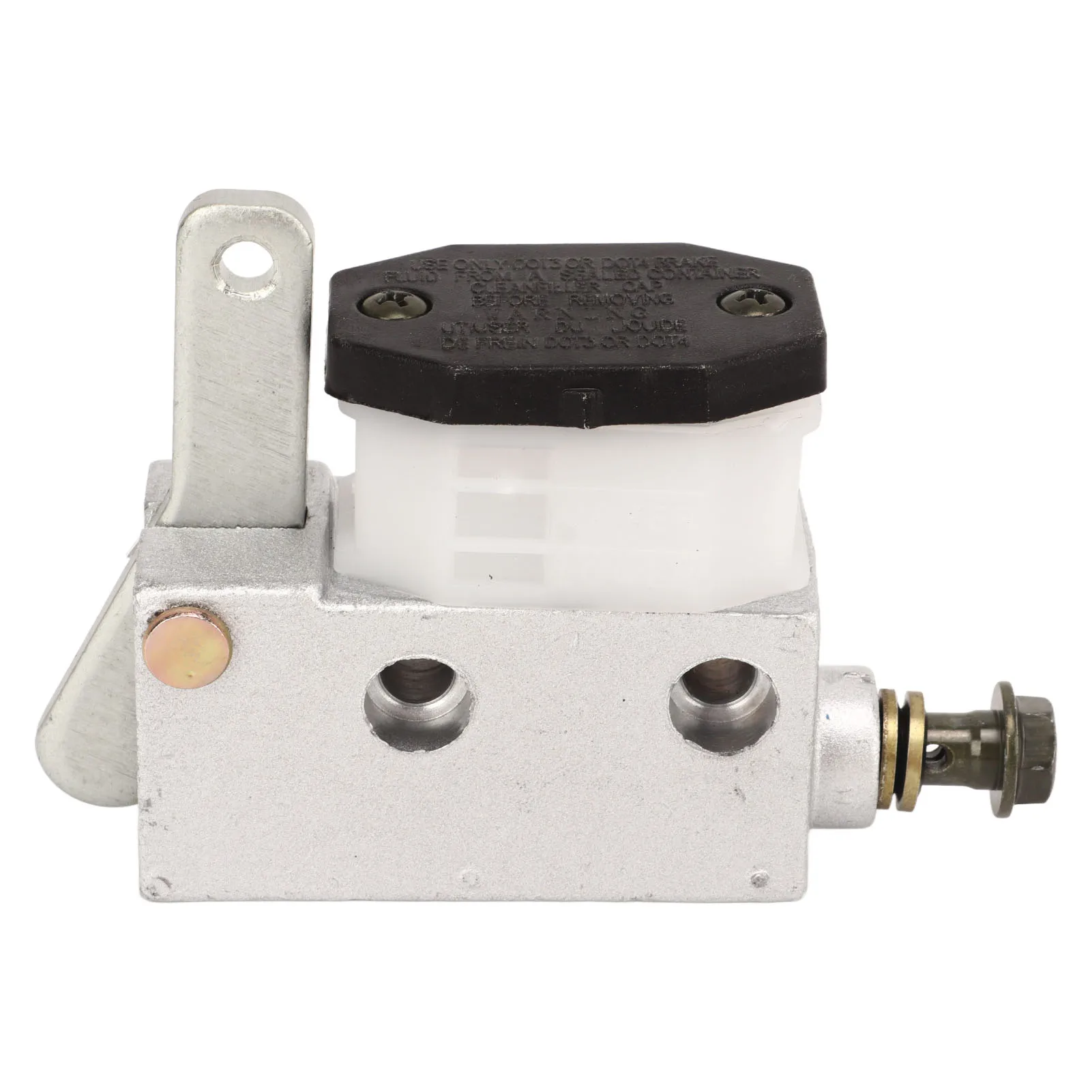 Construction Simple Installation 12.8 for Go Kart ATV UTV Brake Master Cylinder Pump Metal