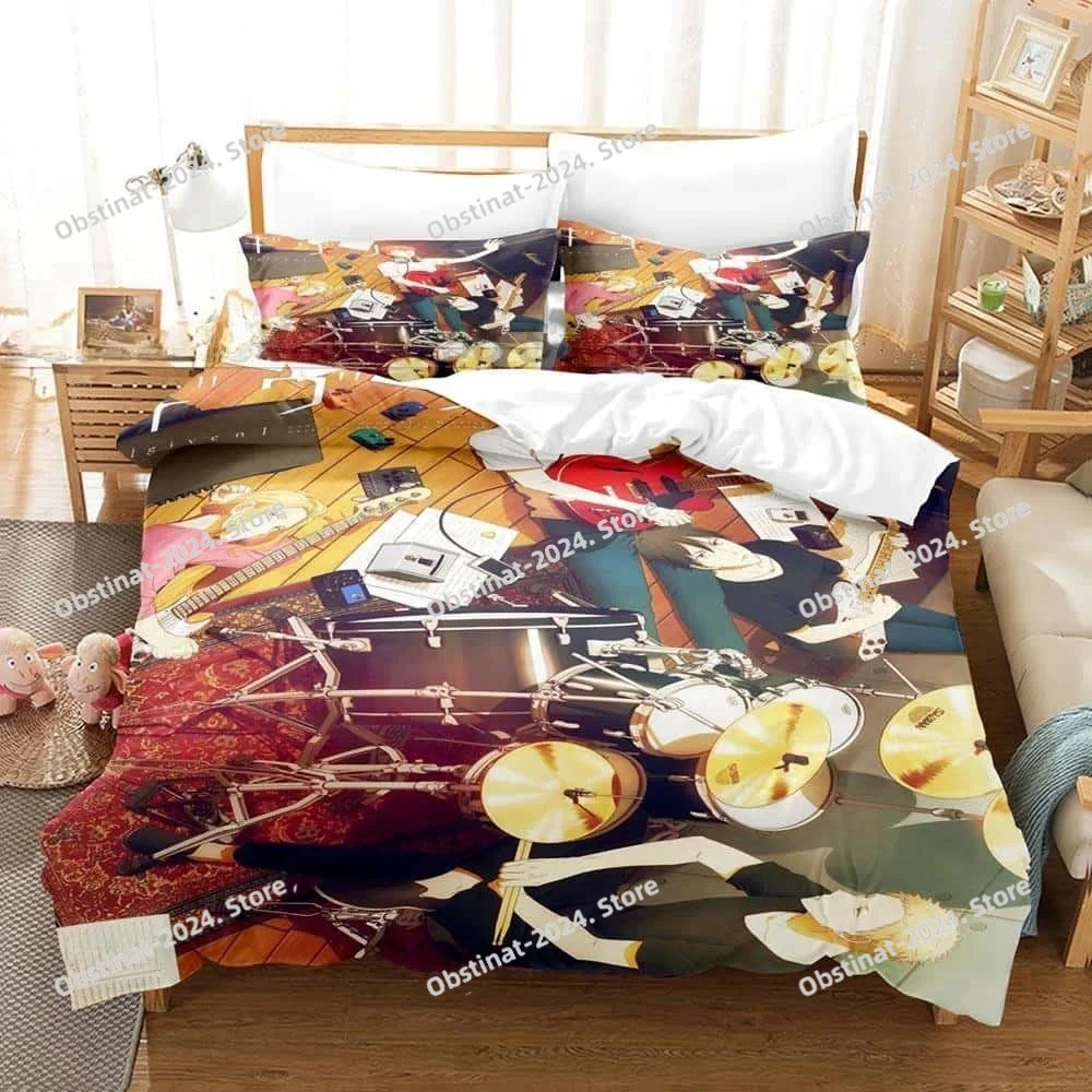 3d Print Anime Given Bedding Set Printed Duvet Cover Sheet Pillowcase Bed Soft Quilt Cover Full Queen King Size Home Textiles