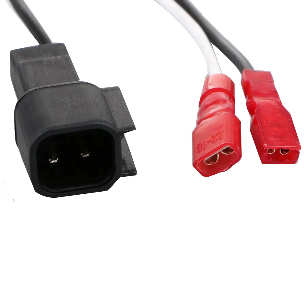 AB96-1 Pair Car Audio 2-Pin Plug Speaker Replacement Wiring Harness For Chevy Ford Focus Mazda