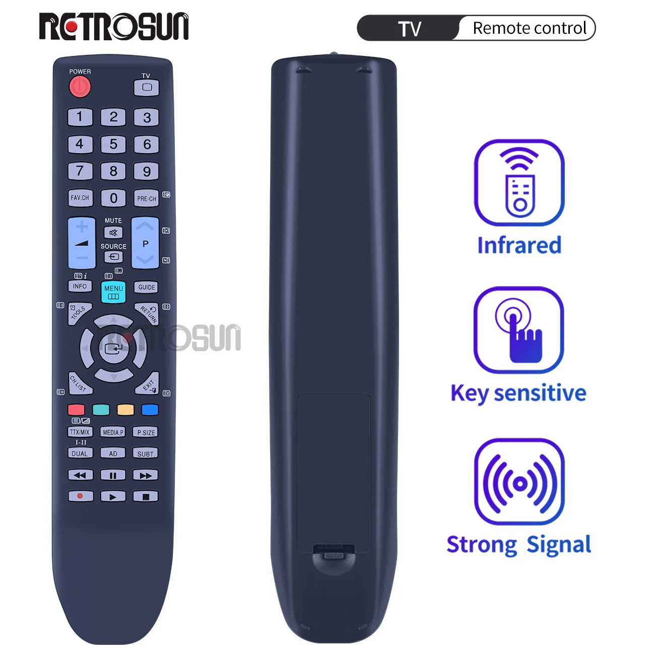 New BN59-00939A Remote Control Suitable for Samsung TV BN59-00860A BN59-00866A 3D SMART