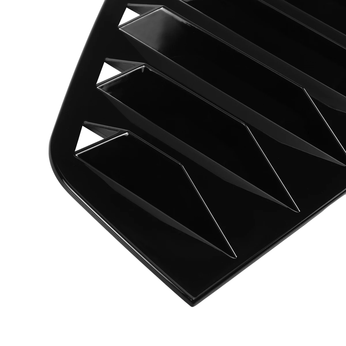 Car Rear Window Louvers Car Rear Window Blinds Side Louvers Vent For VW Golf 7 MK7 MK7.5 2014-2019 Also Fit For GTI GTD R