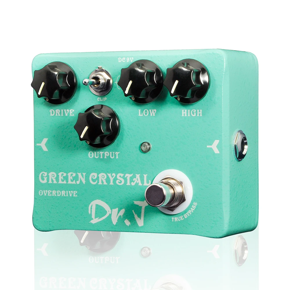 JOYO Guitar Effect Pedal D50 GREEN CRYSTAL Overdrive Pedal High and Low Frequency Knobs Overdriven Tube Amplifiers Guitar Parts view 2