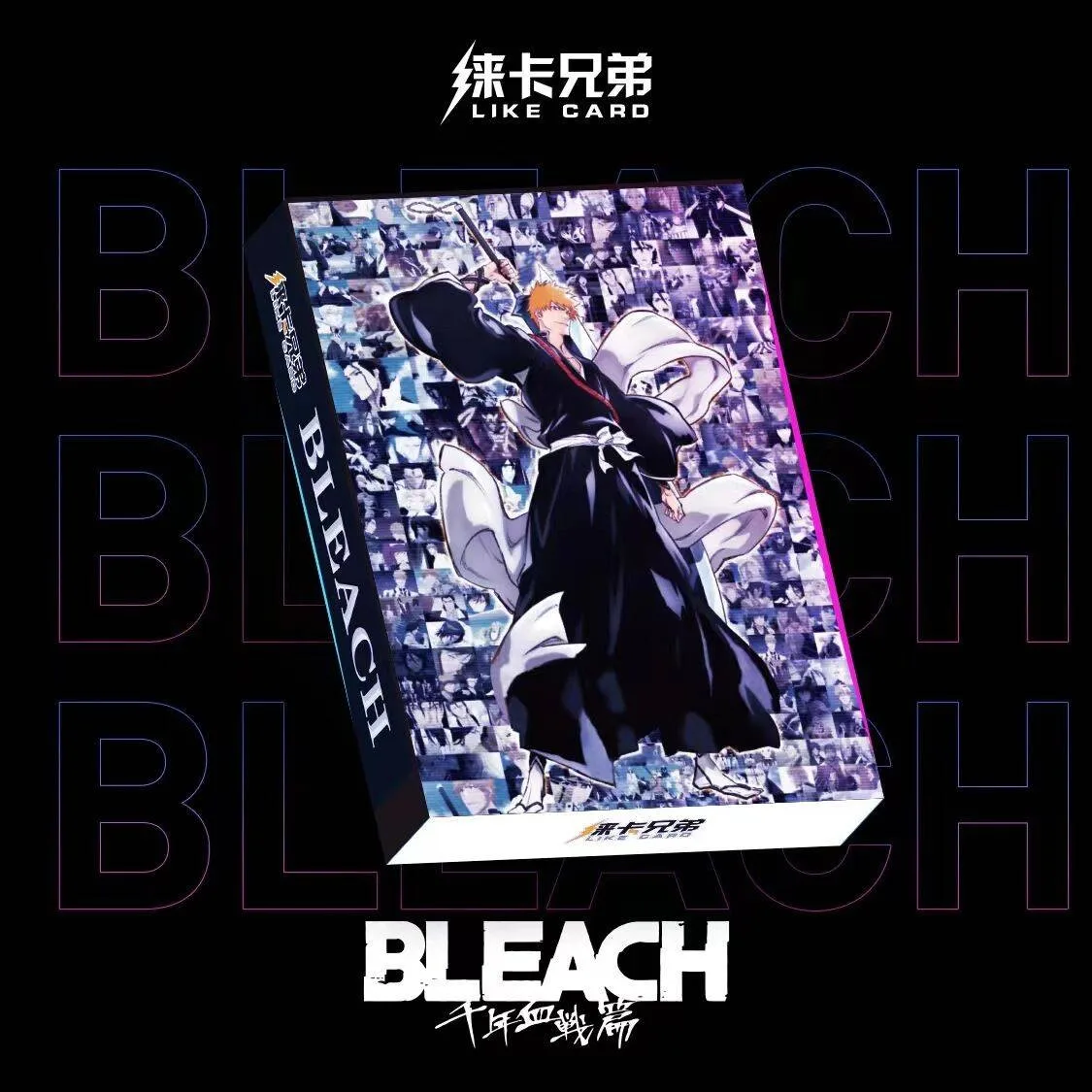 

2023 Newest LIKE Bleach Collection Card Japanese Anime Figure Kurosaki Ichigo Booster Box ACG CCG TCG Doujin Toys And Hobby Gift