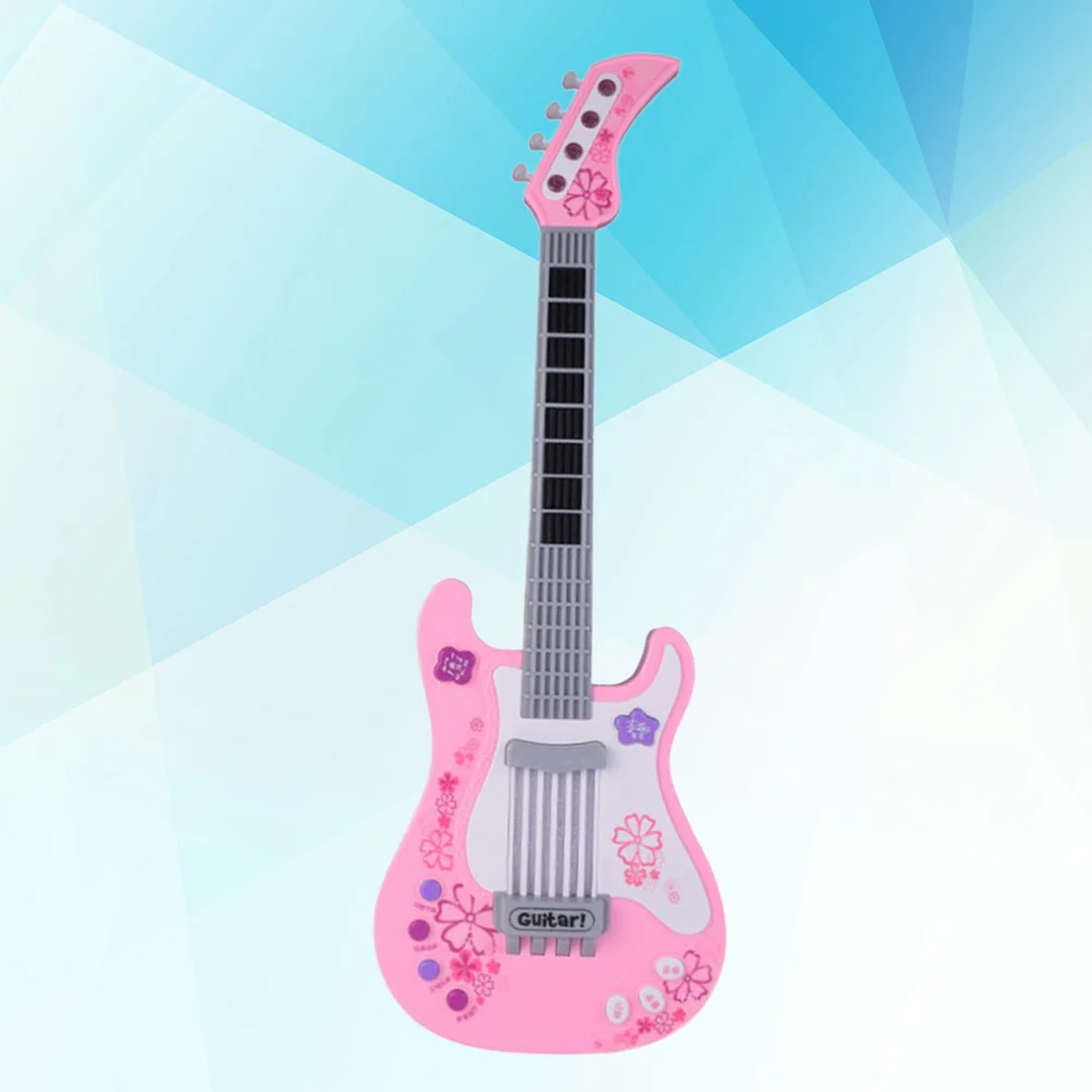 Acoustic Guitar Musical Instruments for Kids Toys Toddler Children Simulation Bass Player