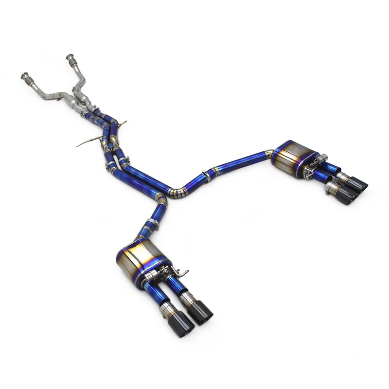Customized Titanium Catback Exhaust For Audi S4 S5 B8.5 3.0T 2013-2019 Titanium Exhaust Pipe Racing Car Exhaust System