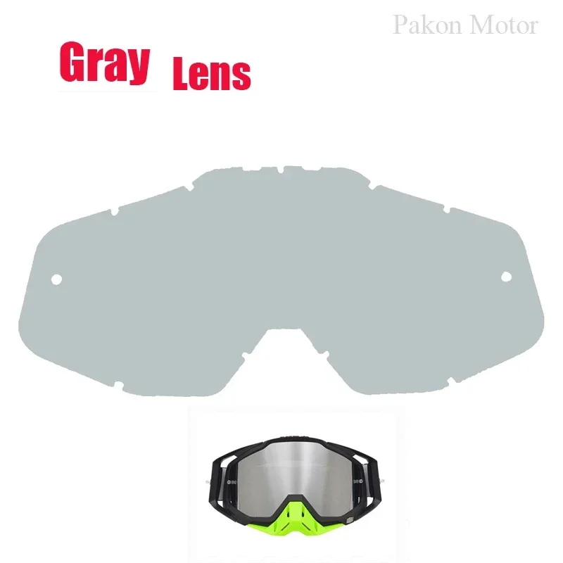 Motorcrossbril Vervangt 100 Lens Offroad Motorbril Motorbril Kleur Lens Bril Lensbril Lensaccessoires Spare Len