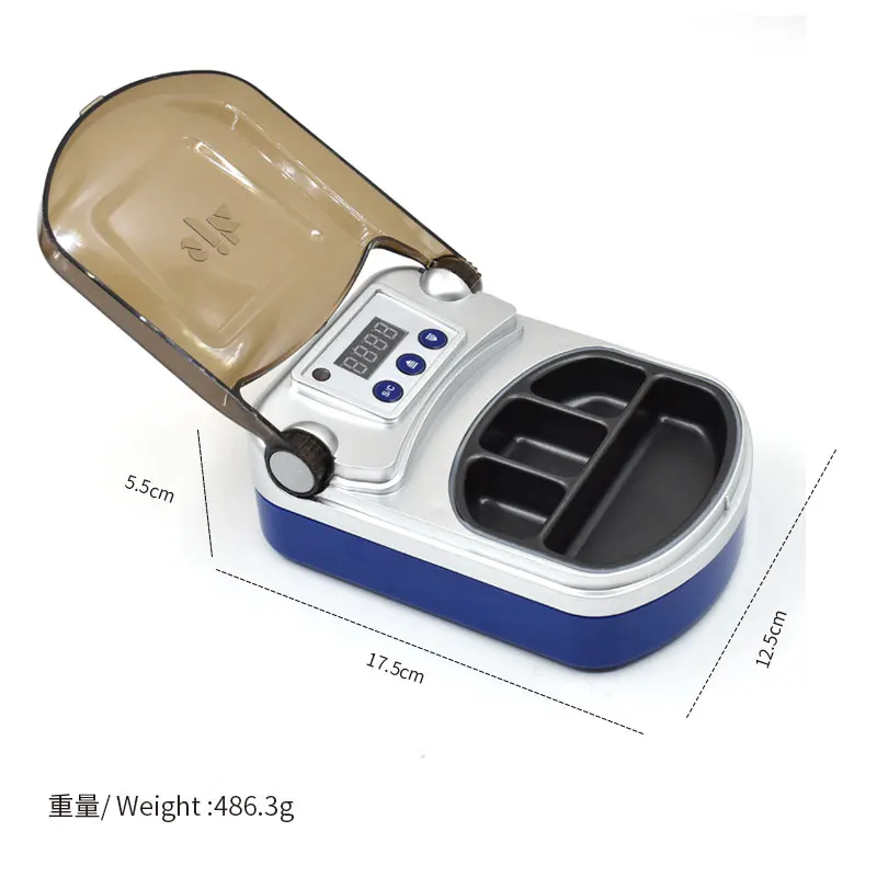4 Well Dental Digital Wax Heater Dipping with LED Display Thermostatic Controlled Dental Lab Use Wax Heater Pot B Type