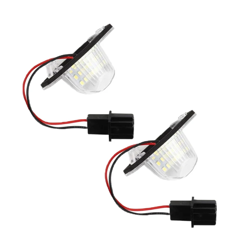 18 LED License Plate Lamps 12V SMD for CR-V Stream Enhance Night Driving Experience