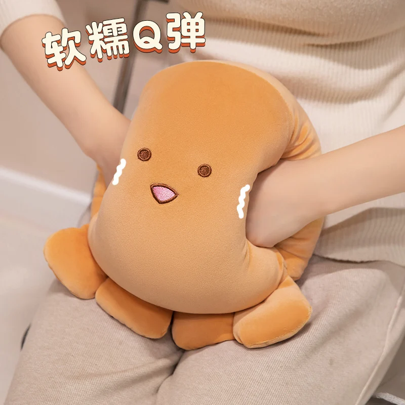 New Funny Cute Multiple Styles Anime Cartoon Octopus Ball Hands Warmer Plush Pillow Soft Comfy Warming Hands  Pillow Nice Gift