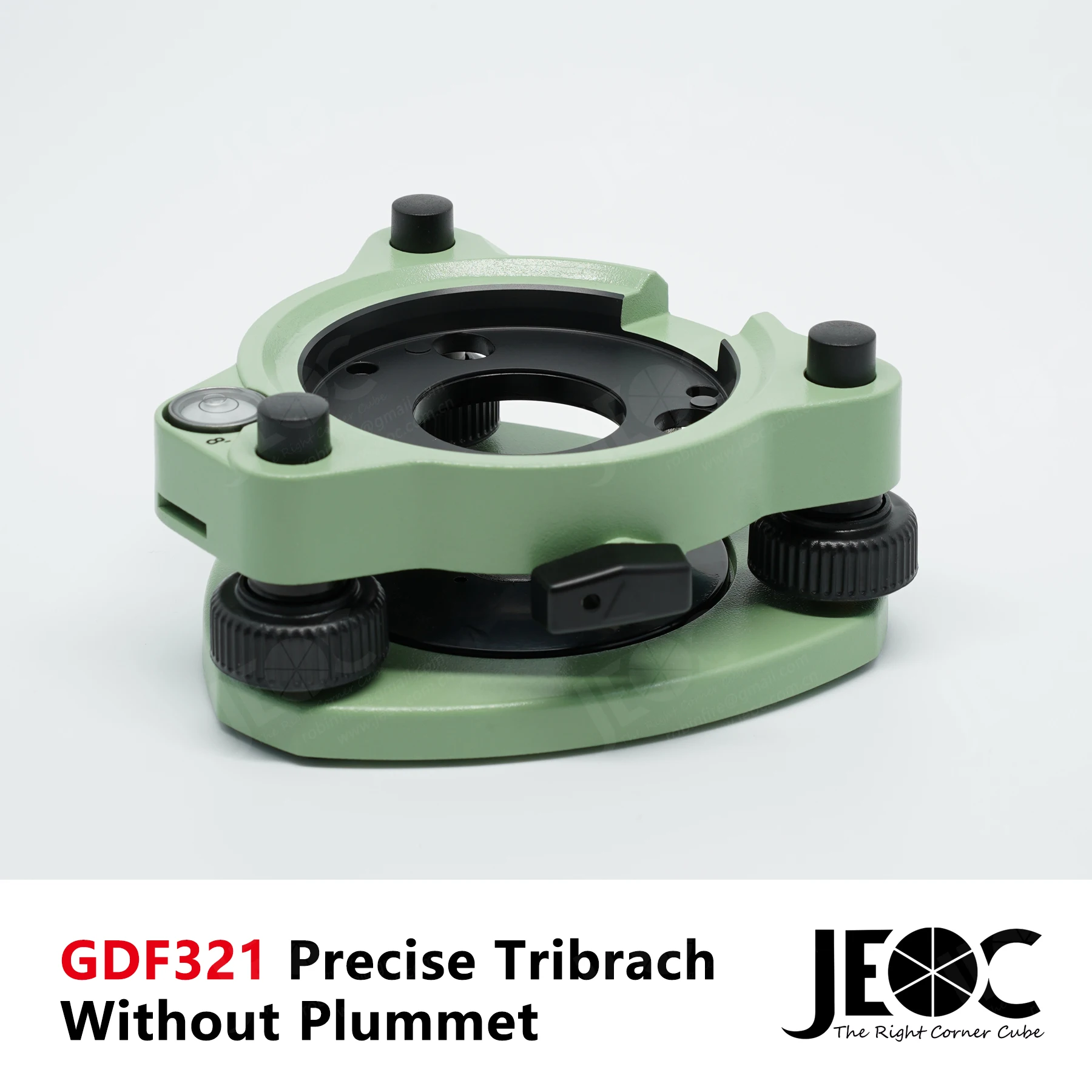 JEOC GDF321 High Accurate Tribrach for Leica Geosystems, Without Optical Plummet