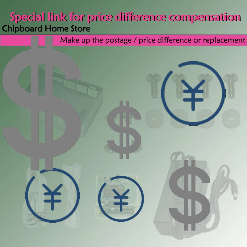 

Special link for price difference compensation - Make up the postage / price difference or replacement - Chipboard Home Store