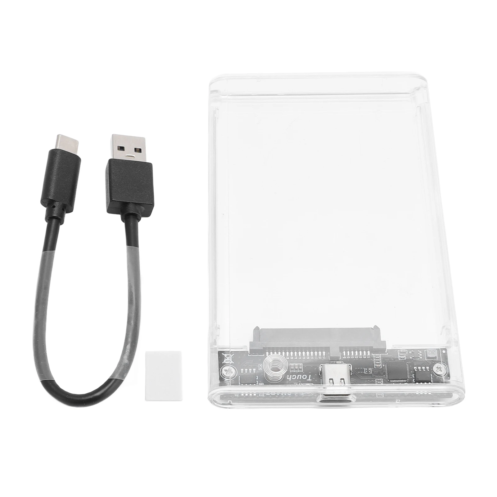 RTL9201R USB 외장 하드 드라이브 인클로저 2.5인치 8TB 용량 5Gbps 고속 전송 범용 직렬 ATA SSD 인클로저