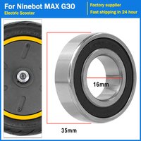 Motor Ball Bearings For Ninebot MAX G30 Ball Rear Wheel Bearing Rear 6003 2RSH Scooter Stainless Steel Circle Replacement Parts