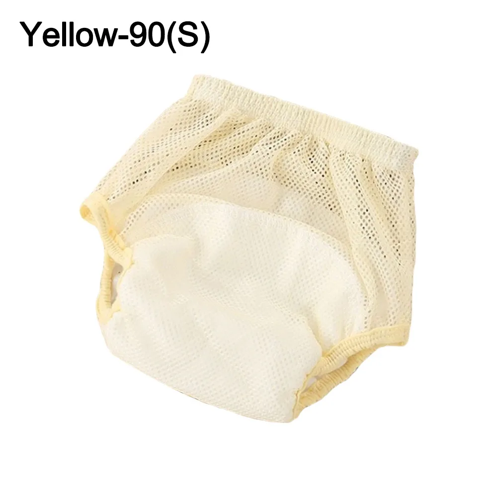 Soft Cotton Baby Training Pants Waterproof Breathable Diaper Pants Leakproof Washable Infant Shorts for Boys Girls