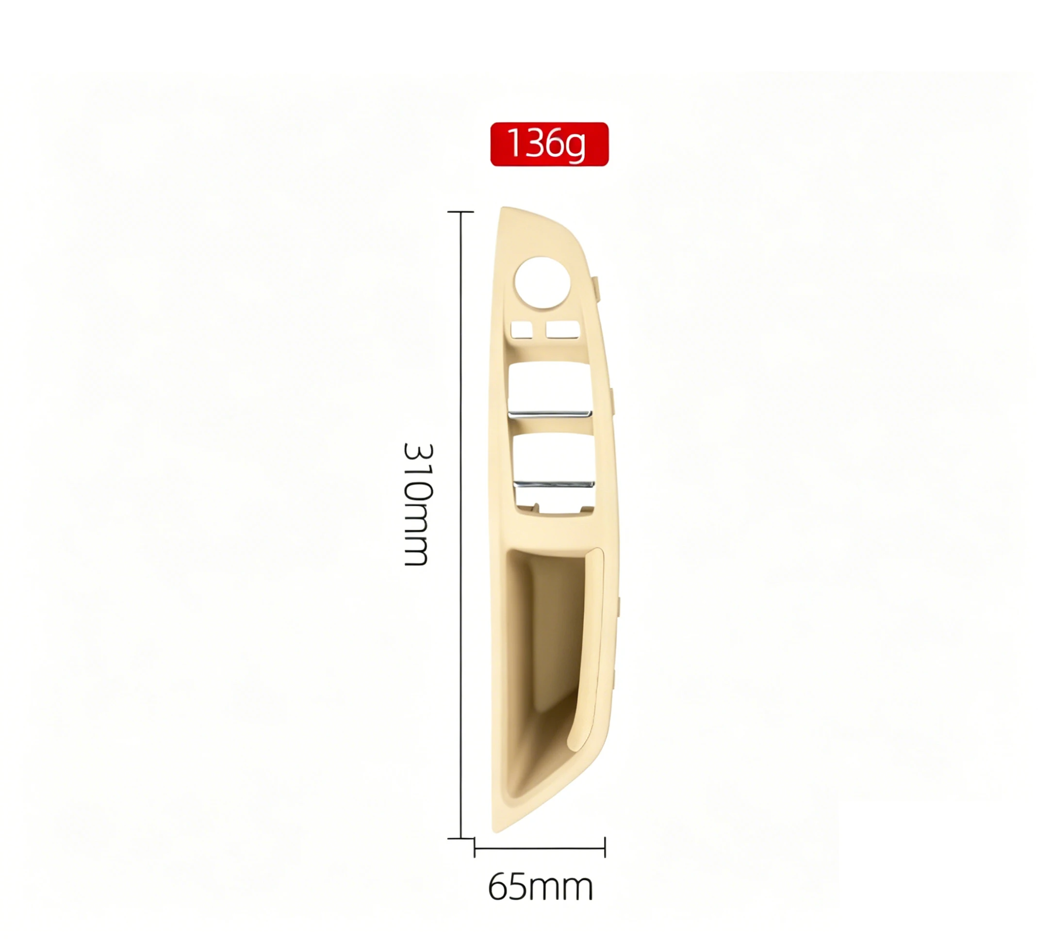 Für BMW 5er Serie LHD Fahrerseitiger Armlehnen-Innentürgriff F10 F11 F18 520 523 525 528 530 2010-2017 51417225873 – Detail 3