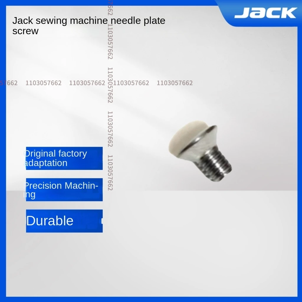 

100 шт. винты с плоской головкой игольчатая пластина для Jack 798 E4 C4 оверлочная машина Pegasus Ex Hikari 6800 промышленная швейная машина
