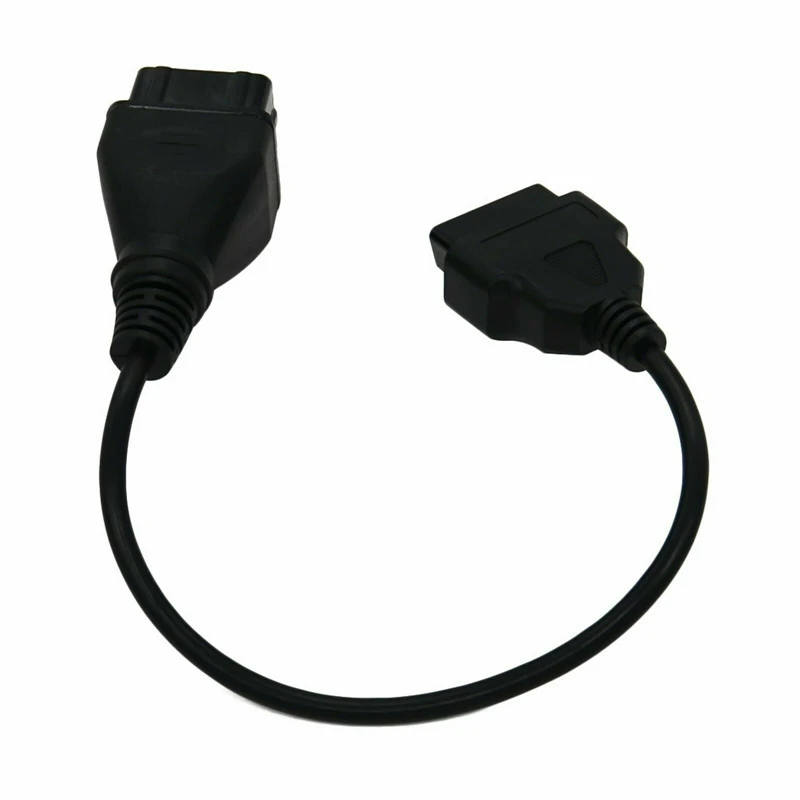 Diagnostische Kabel Obd2 Connector 12 Pin Naar 16 Pin Adapter Auto Accessoires Uitbreiding Voor Renault