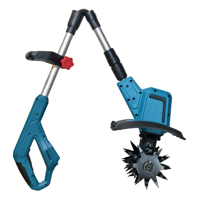Mini Garden Cultivator Cultivator Cordless Household Tools Adjustable Handle Industrial Grade Battery Power Supply