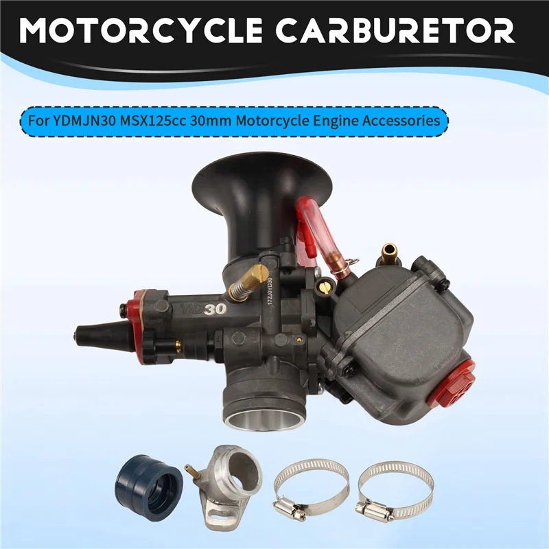 

ABQB-аксессуары для двигателя мотоцикла YD30 Карбюратор для Yoshimura YD-MJN30 Msx125cc 30 мм