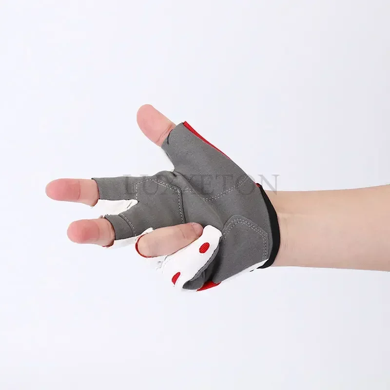 النساء رفع الأثقال اللياقة البدنية الدراجات رياضة قفازات اليوغا الرياضة عدم الانزلاق نصف اصبع تجريب عدم الانزلاق امتصاص الصدمات نصف اصبع