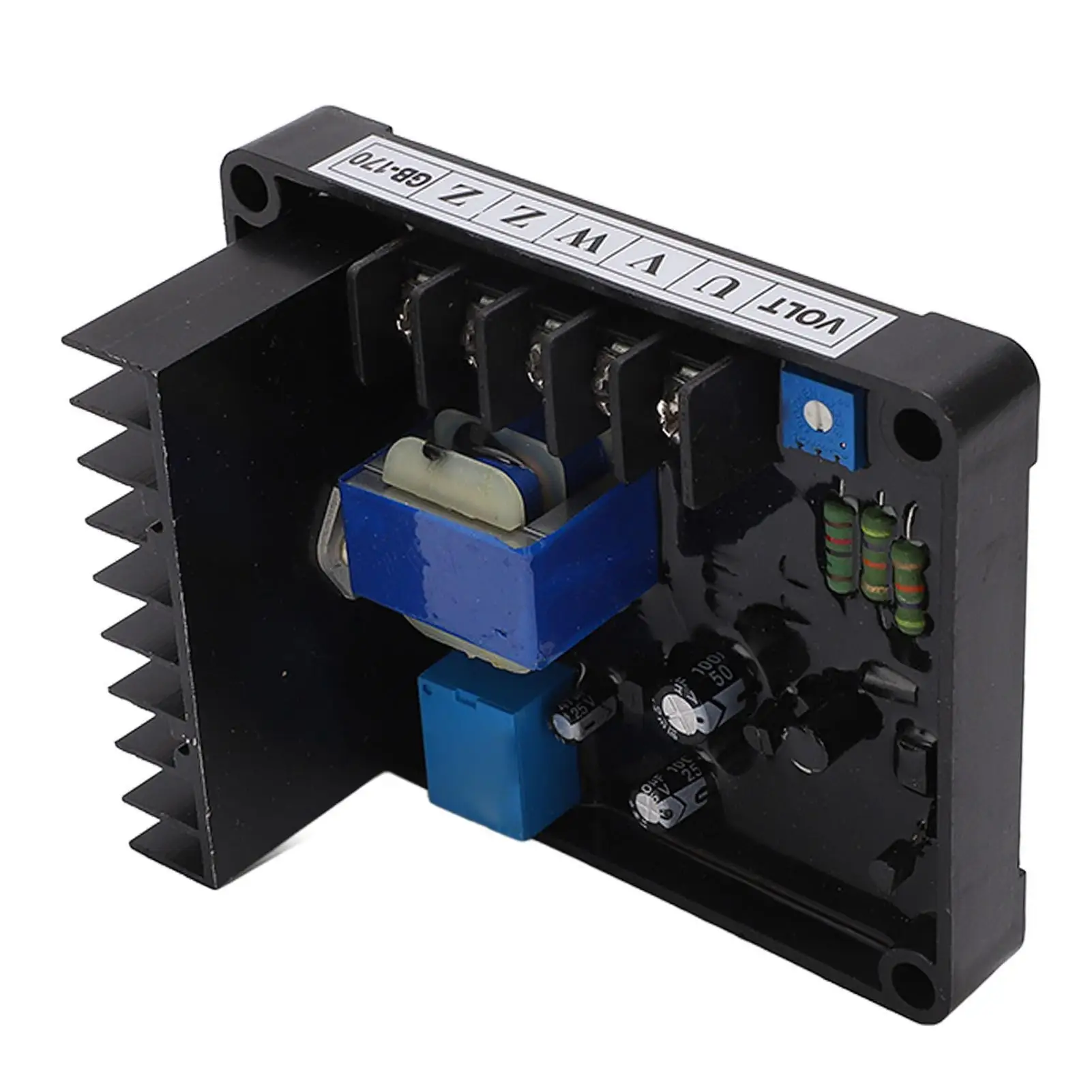 GB170 AVR Voltage Regulator for Generators - Low RPM Protection, 3 Phase AC400V Brushed Model