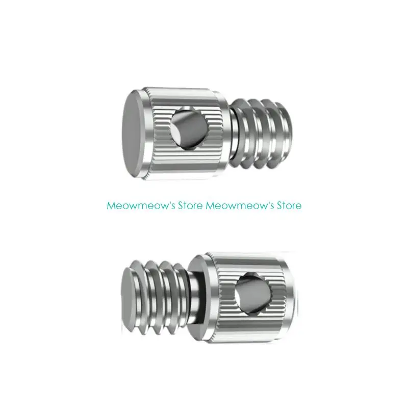 W91A 대부분의 액션 카메라 장치 용 나사 나사로 안티 슬립 금속 카메라 스트랩 커넥터 나사