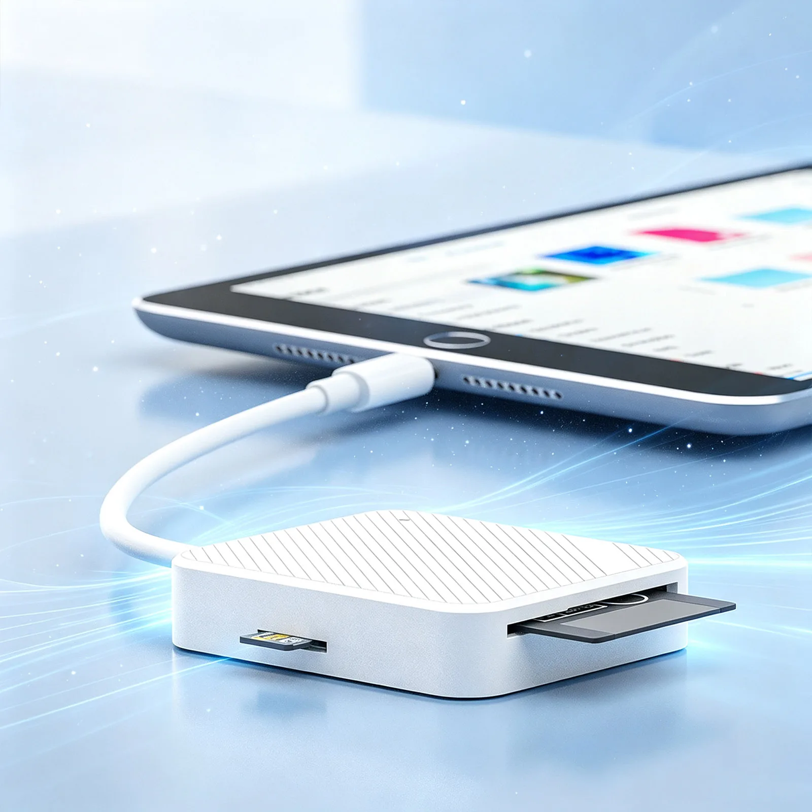 Multi-Function Phone OTG 4 in 1 Card Reader Type C USB-C Smart Media M2 SD SM XD Memory Cards Reader Adapter Read Simultaneously