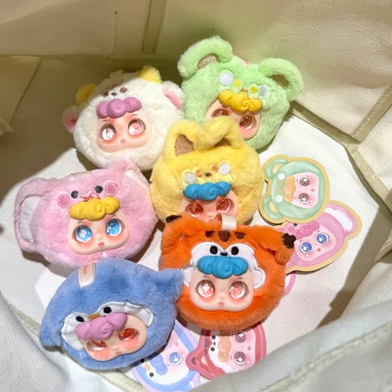 Authentic Spot Sweetpuff First Generation Cute Friend Club Series Plush Blind Box Trendy Toy Bag Pendant Doll Birthday Gift