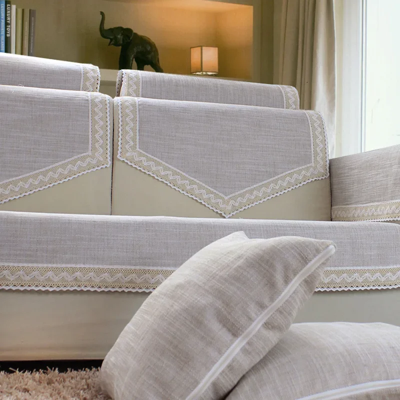 Chic Style Printed Sofa Cover Sofa Cushion  Sectional Sofa Fabric Fashion Four Seasons Available Home Wedding Decoration
