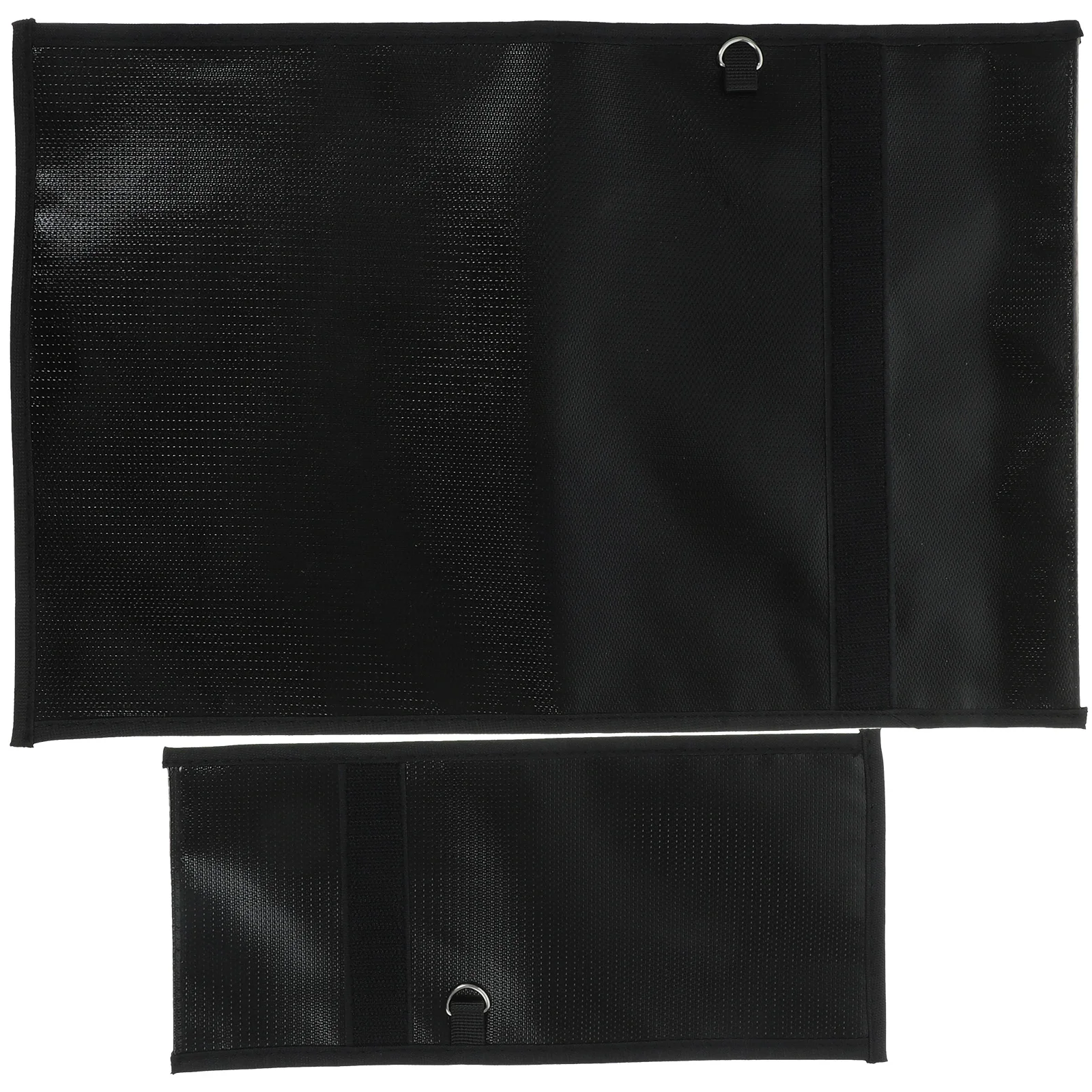 

2pcs Fireproof File Bag Faraday Pouch for Phone Tablet Protection Document Case Storage Travel Business
