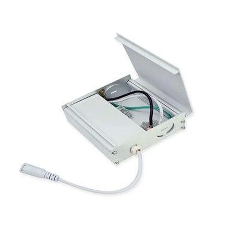 Luz embutida led 6500k luz do dia ultrafina podeless downlight com caixa de junção, para cozinha sala de estar corredor escritório