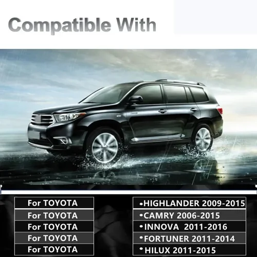 Imagen 2 del producto Botón de control de audio multifunción para volante, botón de aire acondicionado, botón de volumen para HIGHLANDER CAMRY INNOVA FORTUNER 84250-06180