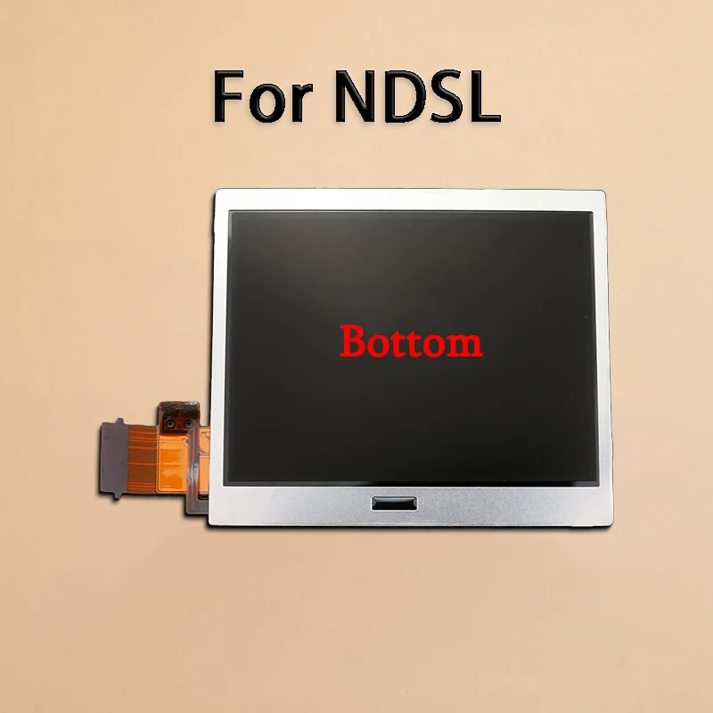 1PC For NDS NDSL NDSi New 3DS LL XL PSP GO Switch WII U Game Console Replacement Part Top Bottom Upper Lower LCD Screen Display